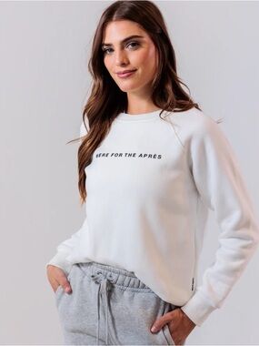 Womens ‘Here for the Après' Sweatshirt